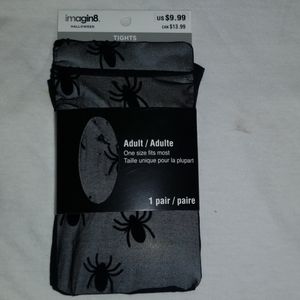 Halloween spider tights